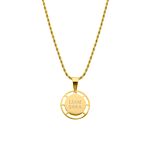 Namen ketting kleur goud