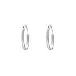 Oorringetjes Sterling Zilver 14 mm