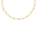 Ketting open chains goudkleurig