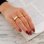 Mooie ringen om de hand voor een trendy look