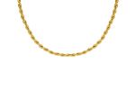 Gouden gedraaide ketting