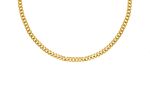 Gouden schakelketting voor mannen