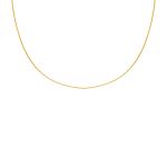 Subtiele snake chain ketting goldplated