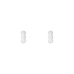 Stud oorbellen three dots