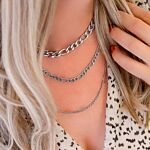 Chunky mix van kettingen voor een mooie look om te kopen