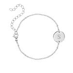 Zilveren Armband met Initial
