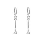 Exclusive crystal drops earrings