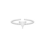 Ring fancy triangle