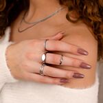 Mooie set met ringen om de hand