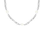 Chain and pearl necklace