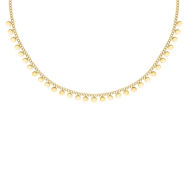 Boho Ketting Little Coins Verguld