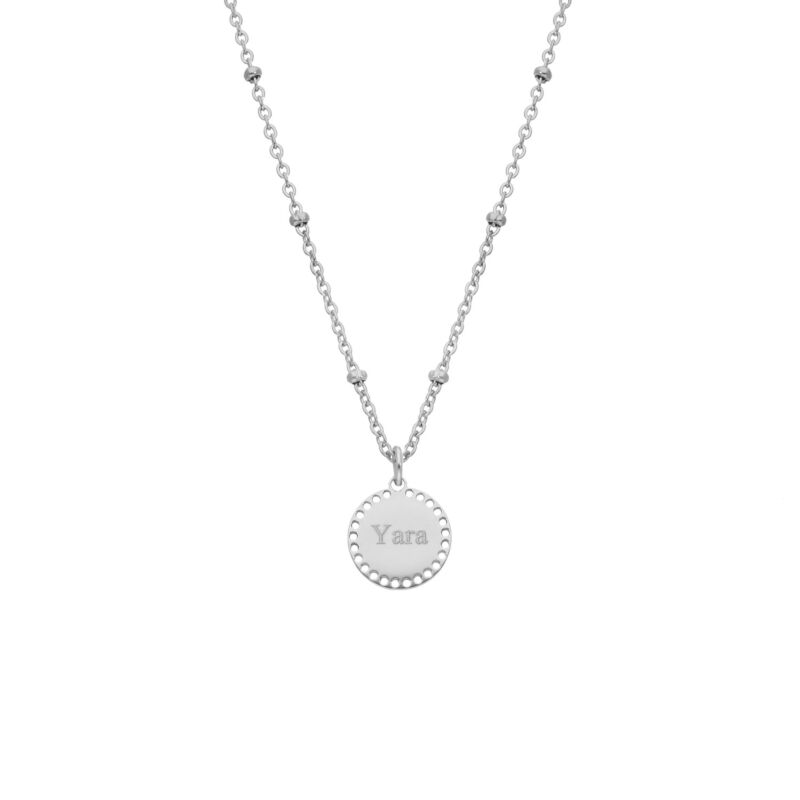Coin ketting graveren