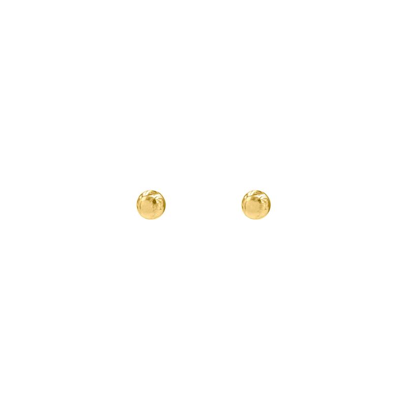 Oorknopjes bolletjes klein goud