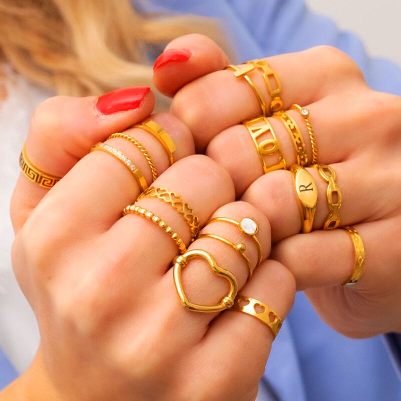 Shop gouden ringen bij Finaste