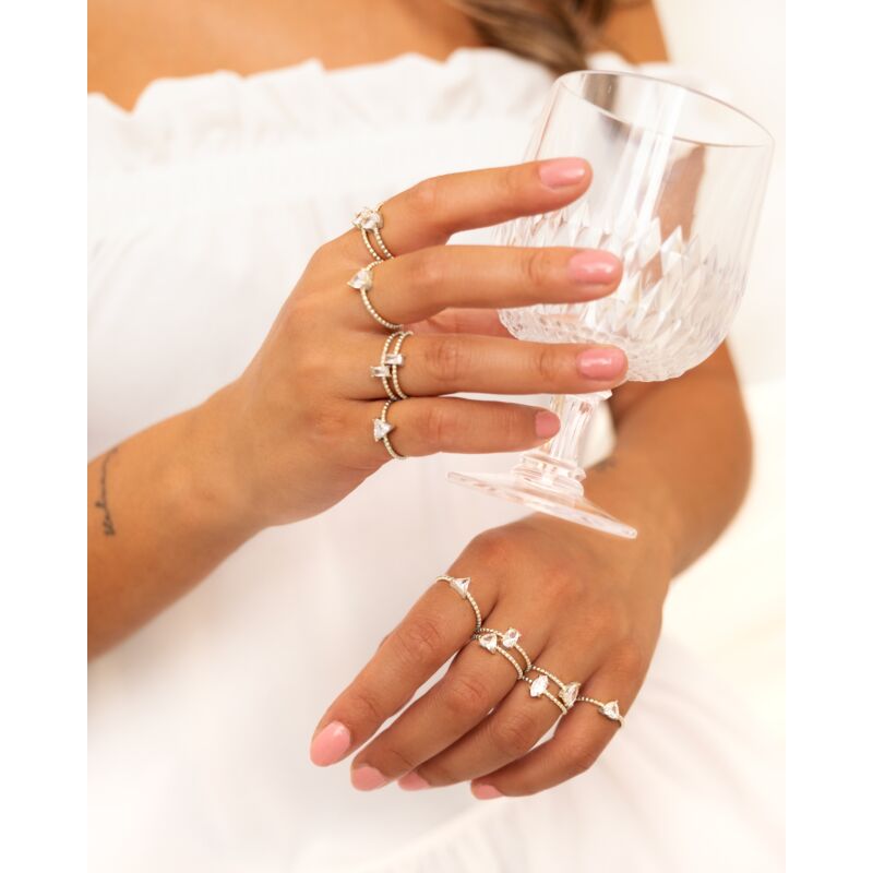 Influencer ring oval