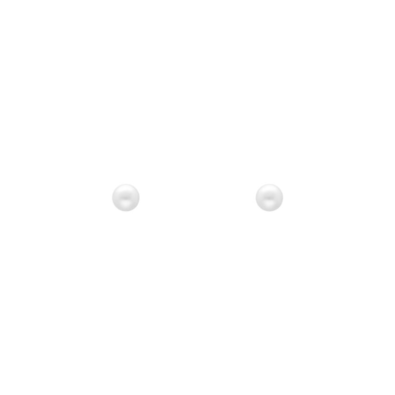 Oorknopjes mini pearl goudkleurig 