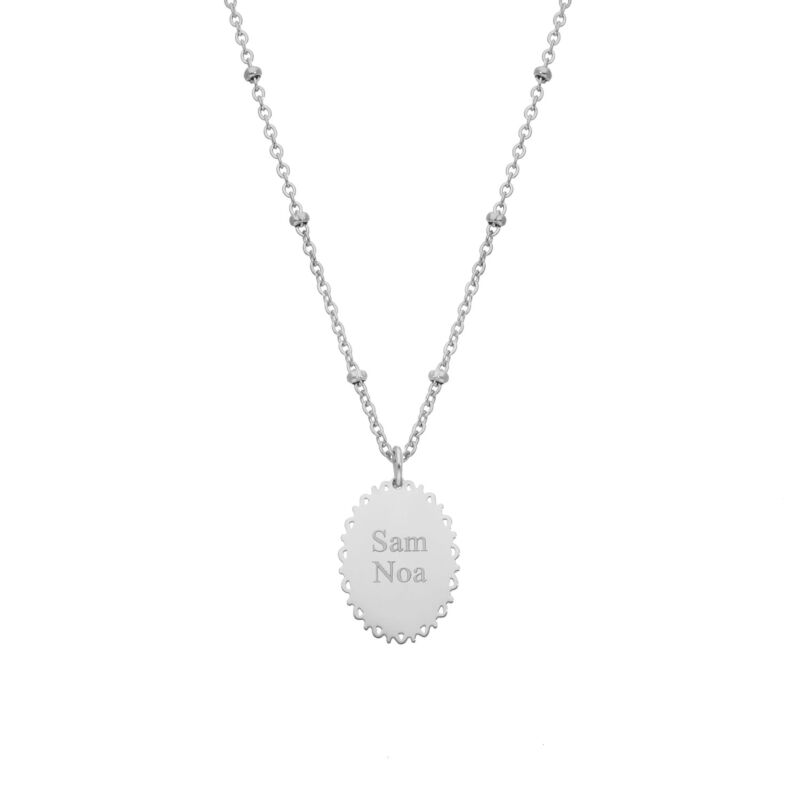 Naam ketting ovaal
