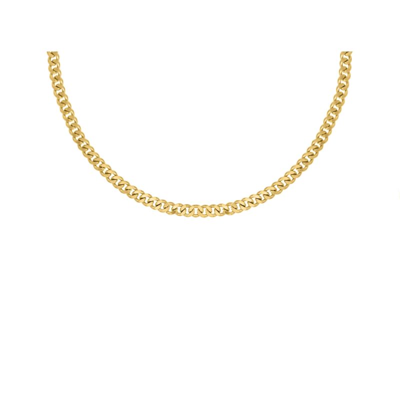 Gouden schakelketting voor mannen