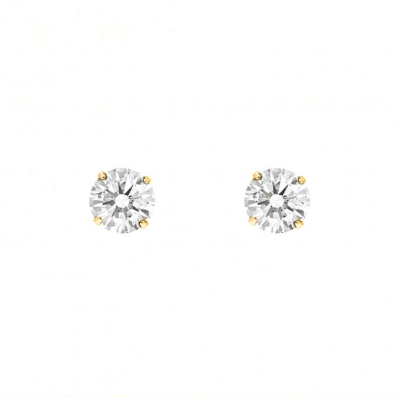 Sparkle Stud Oorbellen Small Goud Kleurig