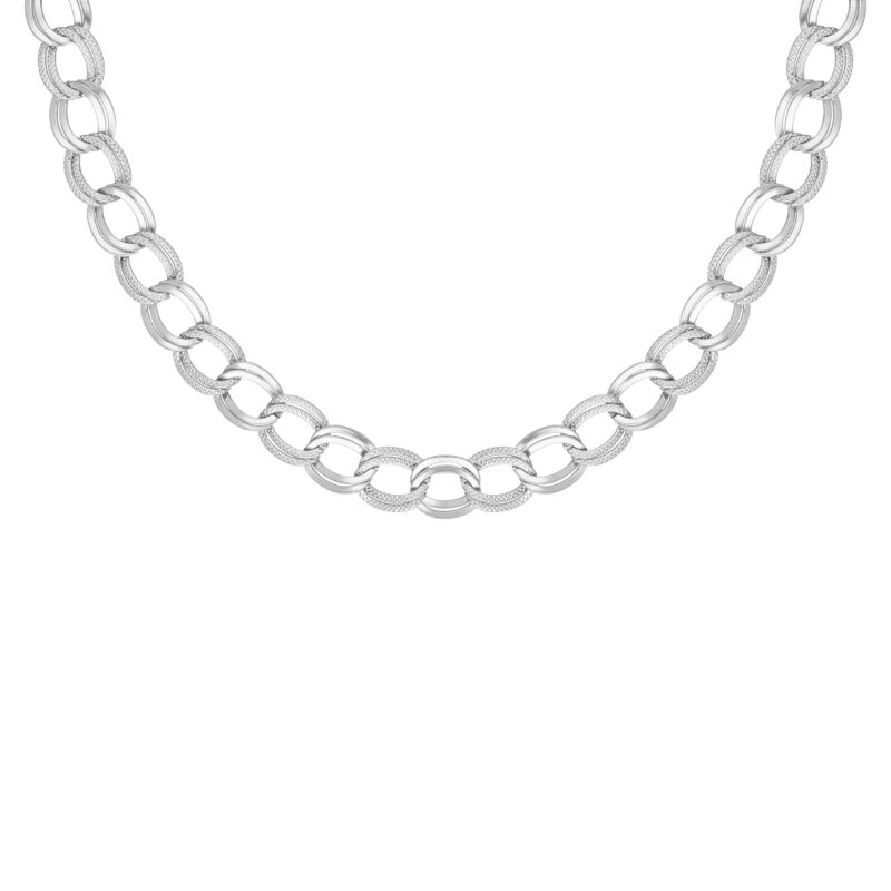 Twin chain necklace
