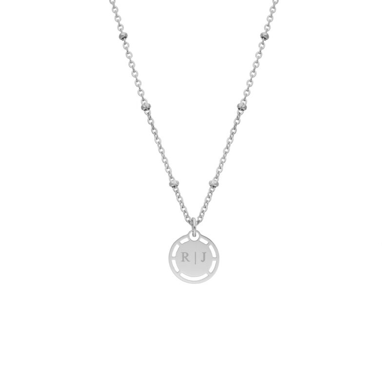 Coin ketting met naam