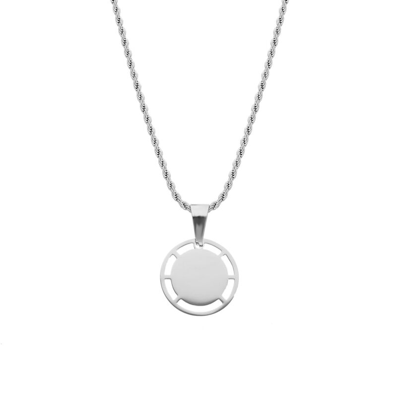 Ketting met ronde hanger