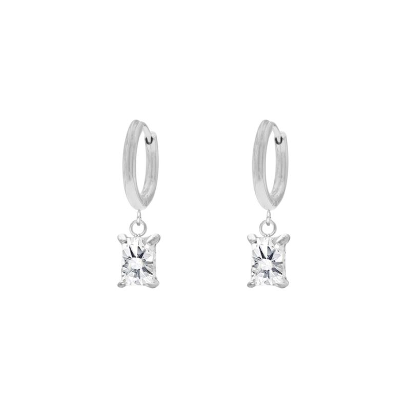 Statement oorringen big zilver