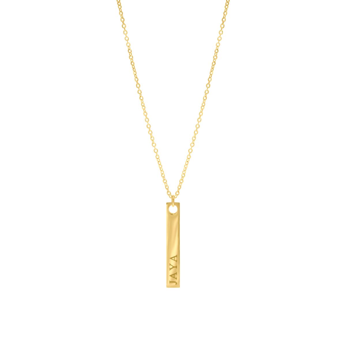 Naamketting Bar Goud