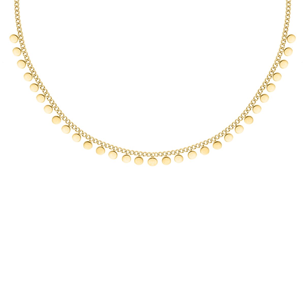 Boho Ketting Little Coins Verguld