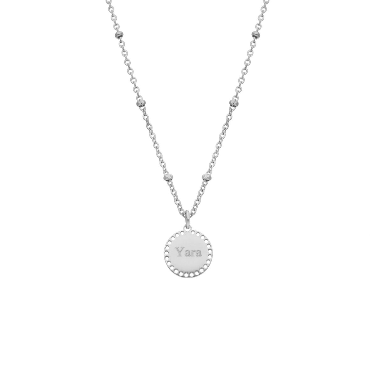 Coin ketting graveren
