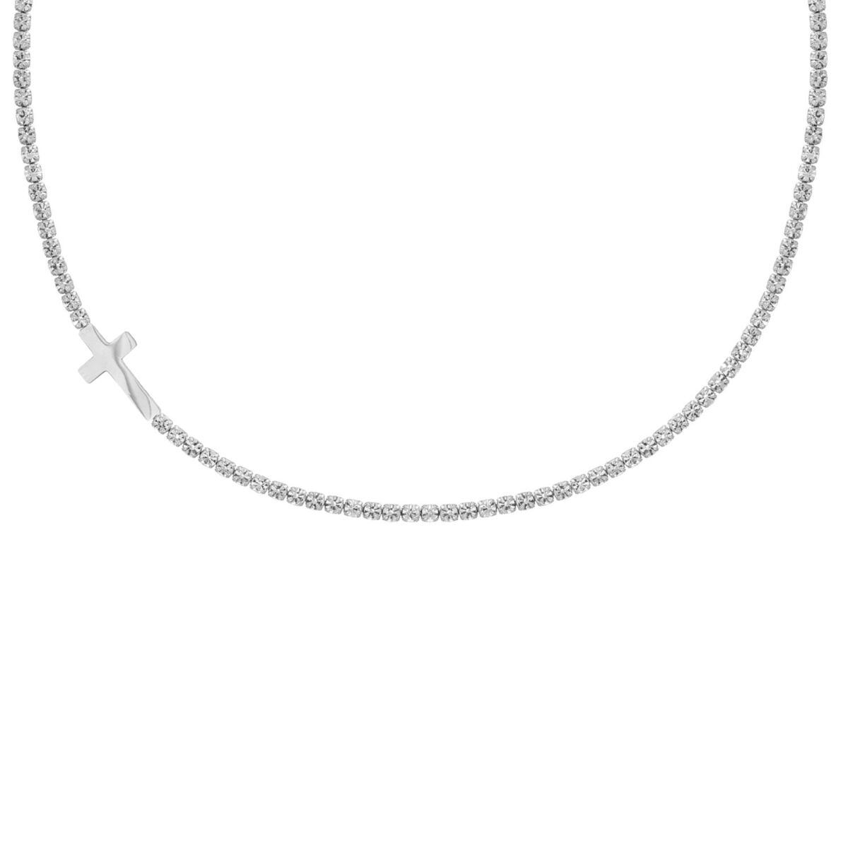 Cross & Tennis necklace