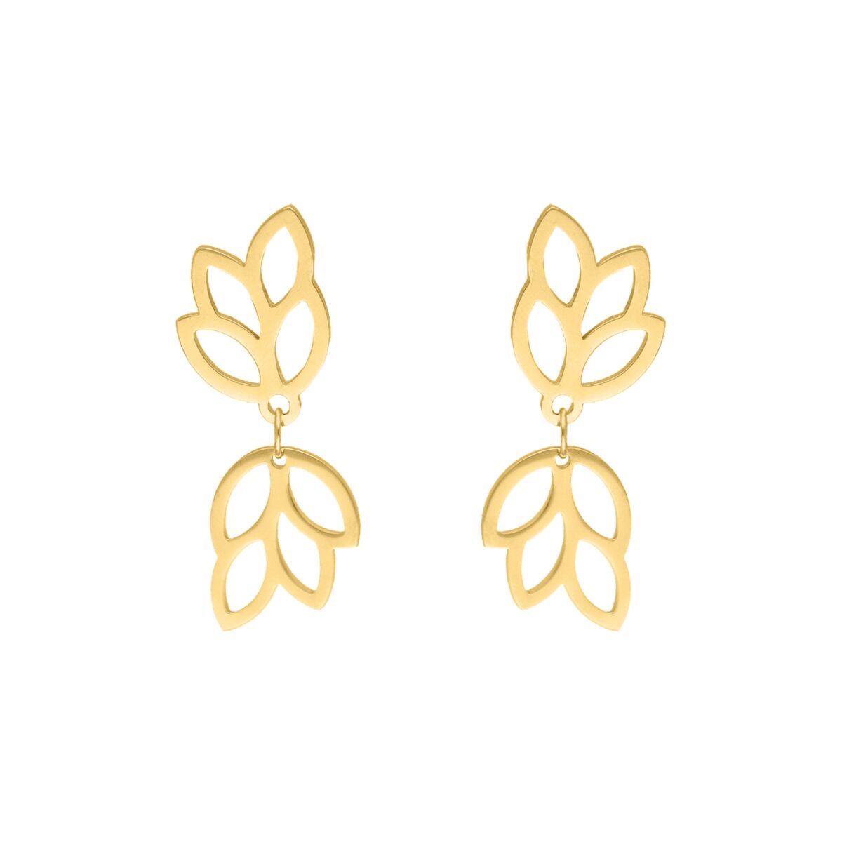 Earrings boho beauty goldplated