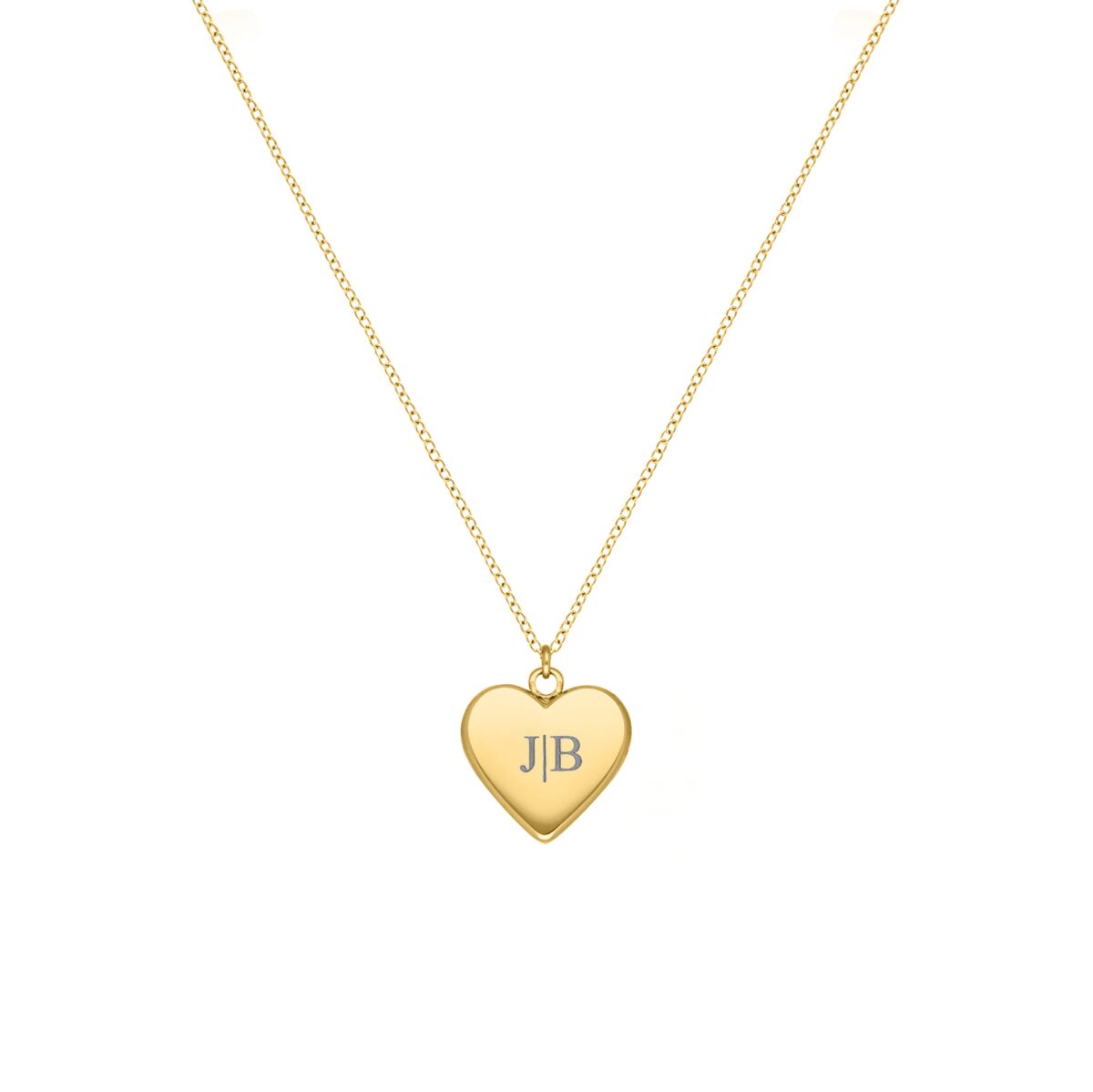 Graveerbare ketting beloved goudkleurig