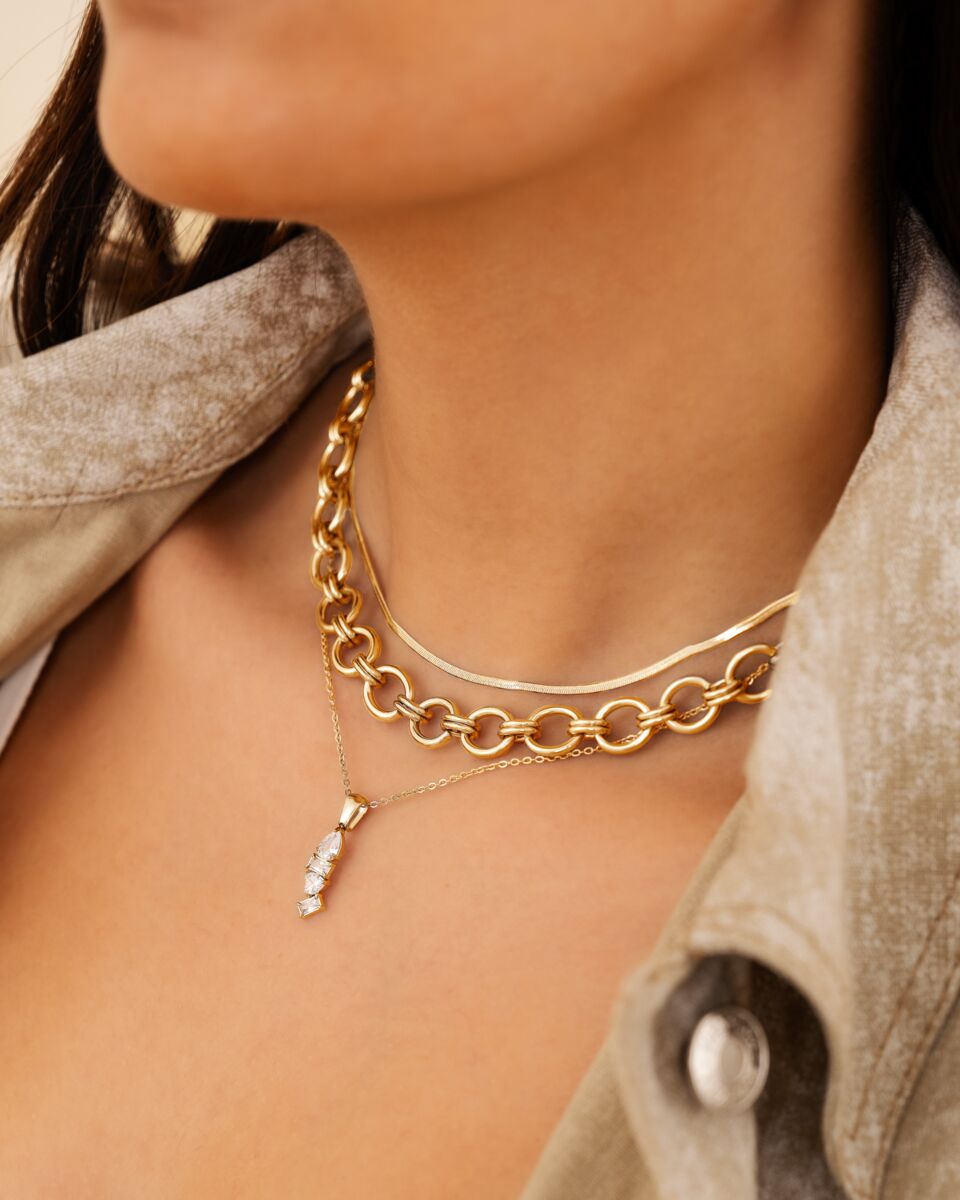 Chain kettinkje in necklace party