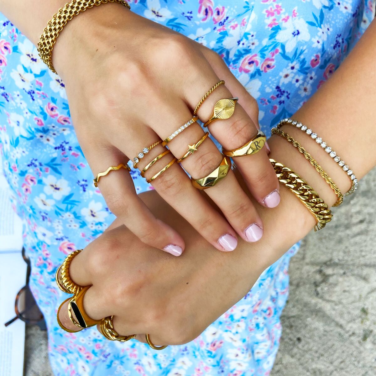 Mix van ringen shoppen