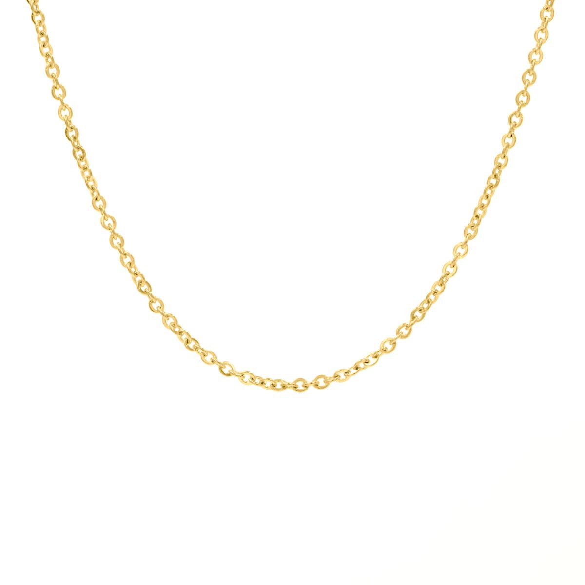 Gouden minimalistische ketting met schakeltjes mini