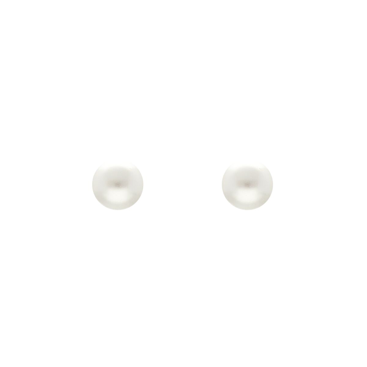 Parel oorbellen studs goudkleurig