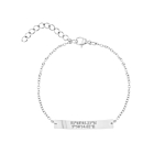 Armband met coördinaten