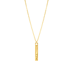 Naamketting Bar Goud