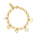 Bestselling charm bracelet goldplated