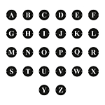 Overzicht van alle letters