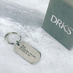 Persoonlijke sleutelhanger cadeau geven