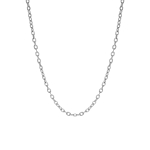 Chain ketting fijn zilver