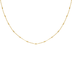 Schakelkettinkje chain mix goudkleurig