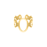 Divine ring goldplated