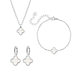 Luxury clover sieradenset