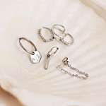 Zilveren oorbellen mix