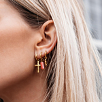 Verschillende finaste oorbellen gemixt