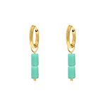 Oorbellen ocean goudkleurig