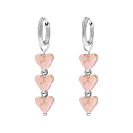 Oorbellen pink love